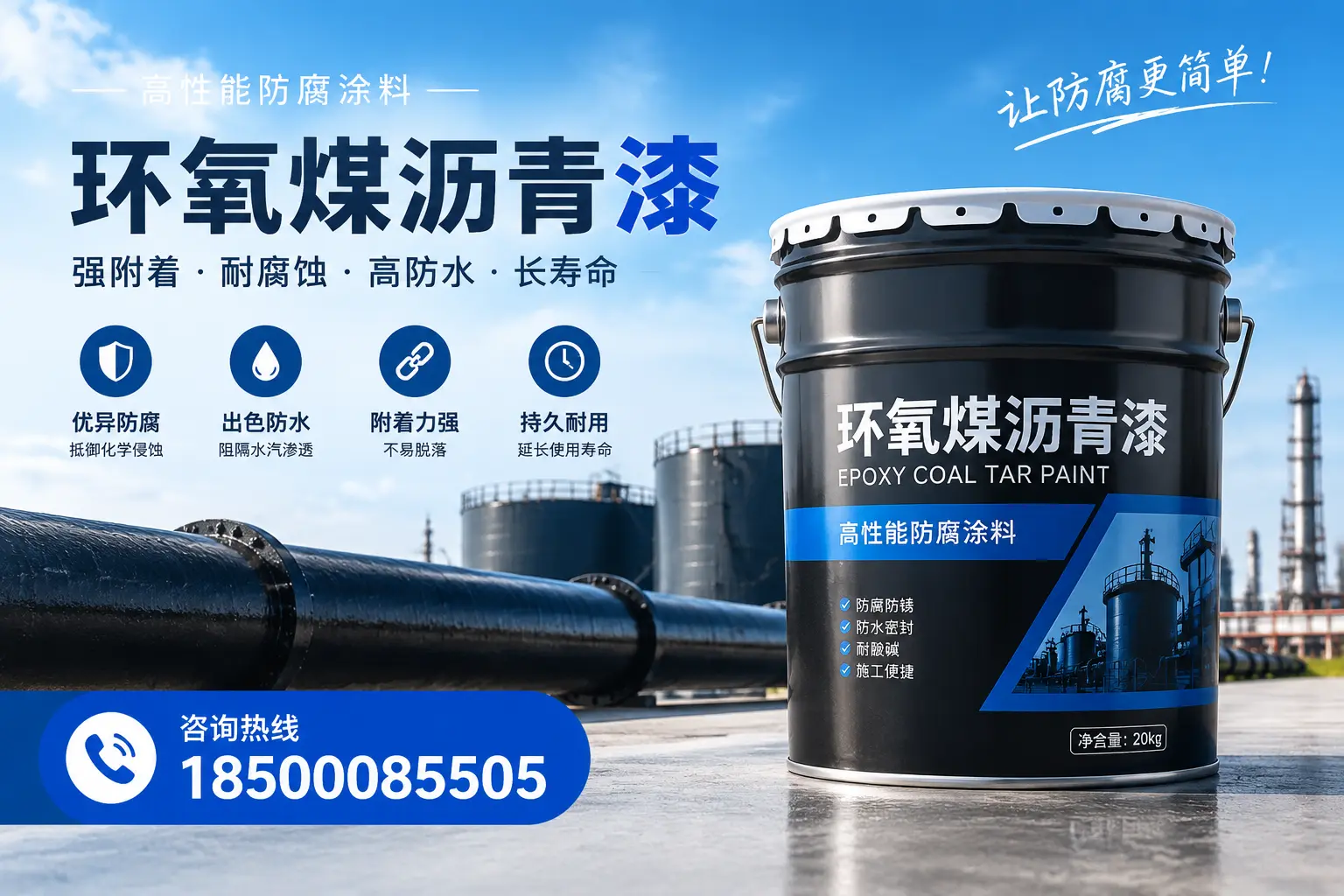 如何选择合适的环氧煤沥青漆?长沙用户必看技巧