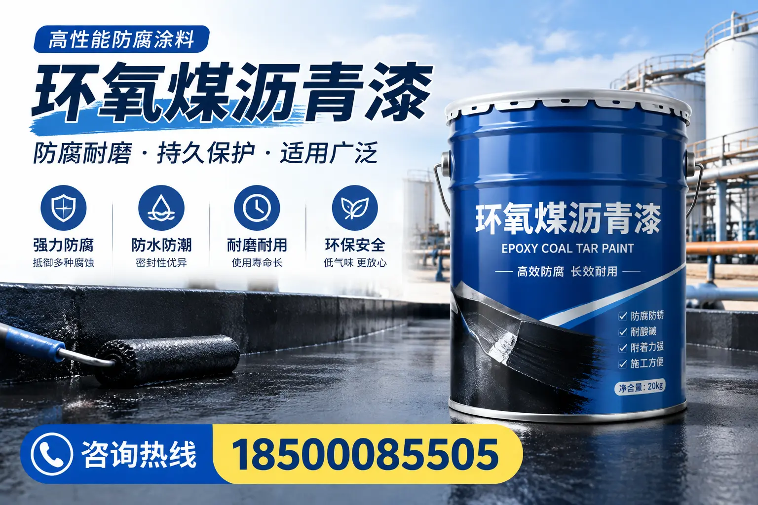 环氧煤沥青漆与传统涂料的对比,哪种更适合长沙?