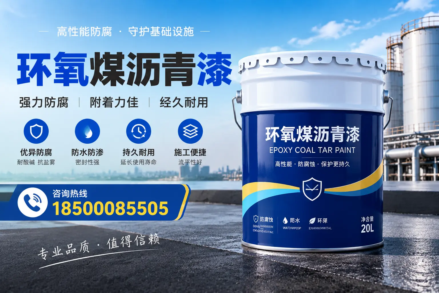 环氧煤沥青漆的特性与应用解析，适合长沙地区的行业需求